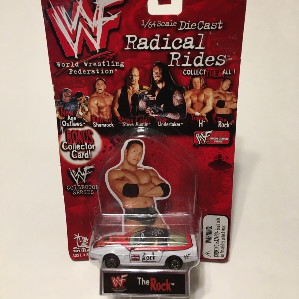 Vintage WWF Radical Rides The Rock